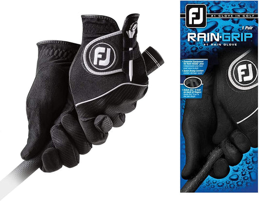 FJ Men's Raingrip Golf Gloves, Pair