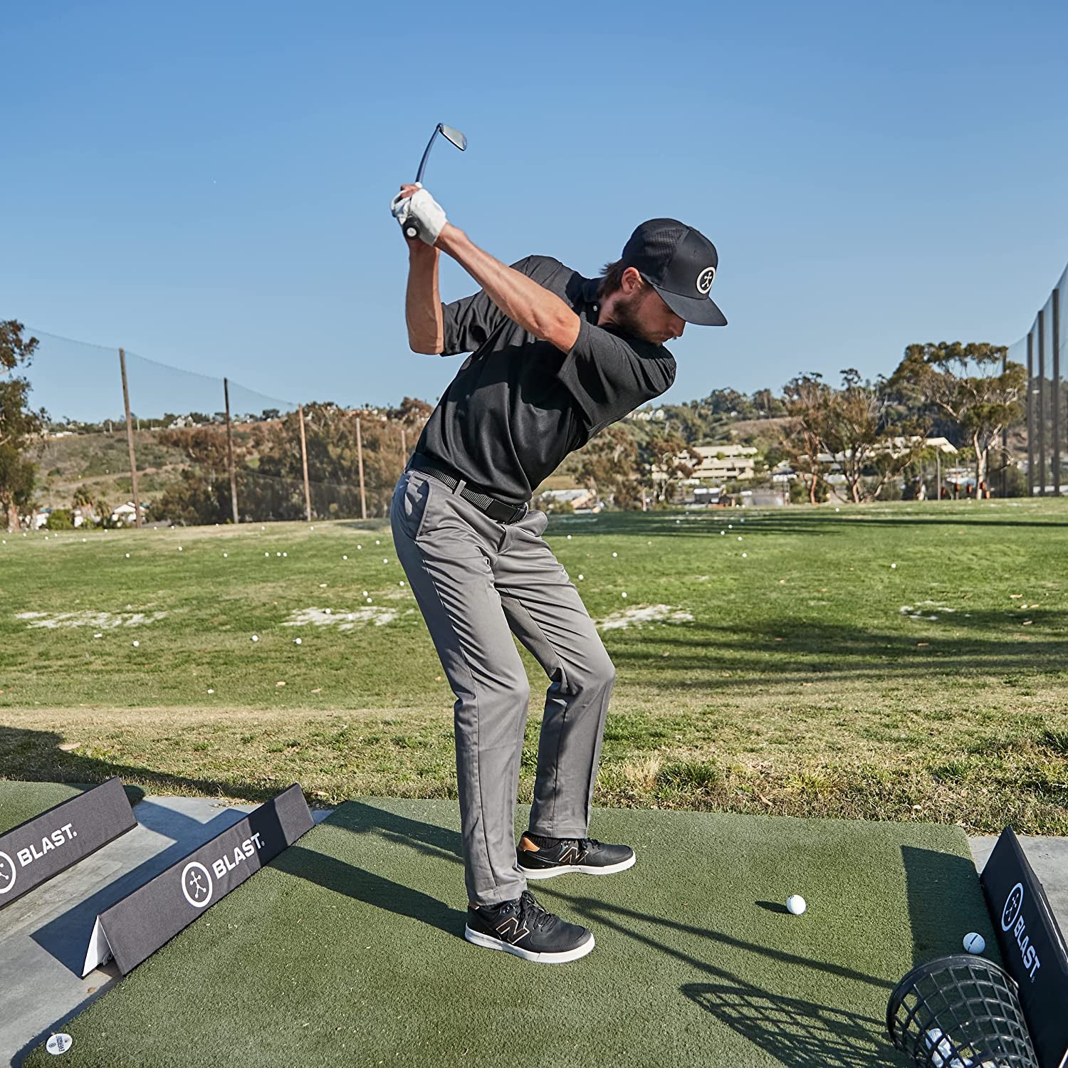 Blast Swing Analyzers (Sensor) Advanced Player Development for Every Level, Analyzes Swings, Tracks Metrics, Video Capture Highlights, Air Swings, 3D Swing Tracer, App Enabled, Real-Time Results