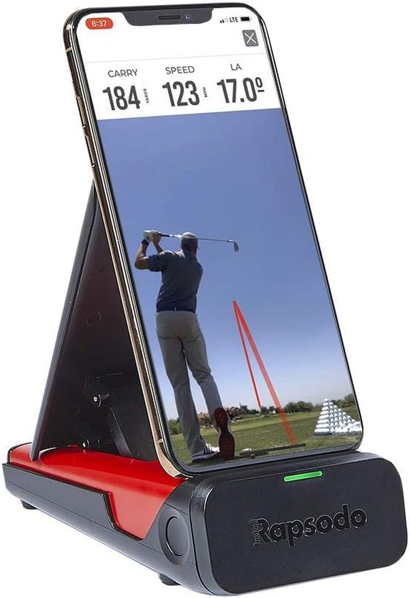 Rapsodo Mobile Launch Monitor for Golf Indoor and Outdoor Use with GPS Satellite View and Professional Level Accuracy, iPhone & iPad Only