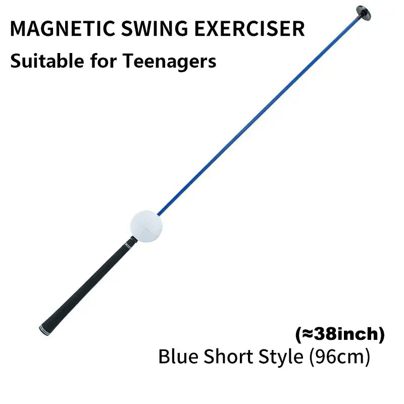 Golf Swing Speed Trainer with Magnetic Sliding Timing Ball