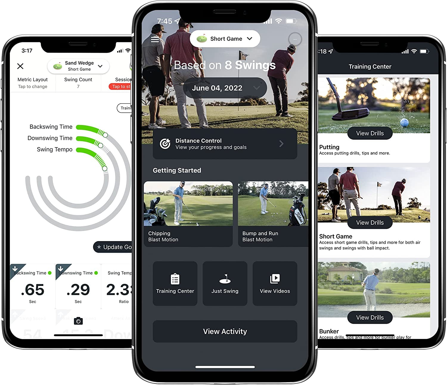 Blast Swing Analyzers (Sensor) Advanced Player Development for Every Level, Analyzes Swings, Tracks Metrics, Video Capture Highlights, Air Swings, 3D Swing Tracer, App Enabled, Real-Time Results