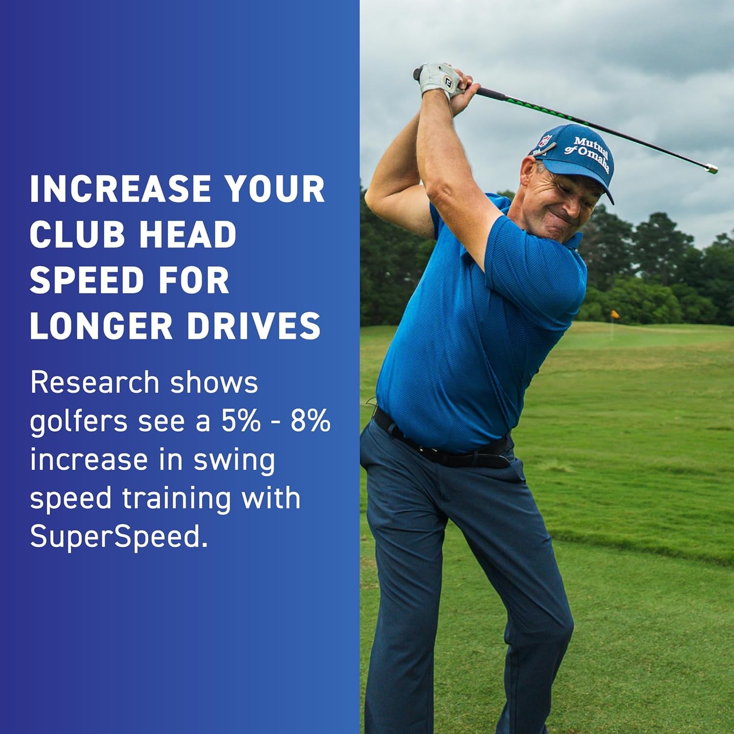 Swing Speed Training System | Gain Swing Speed and 20 Yards | Speed Sticks Used by Padraig Harrington