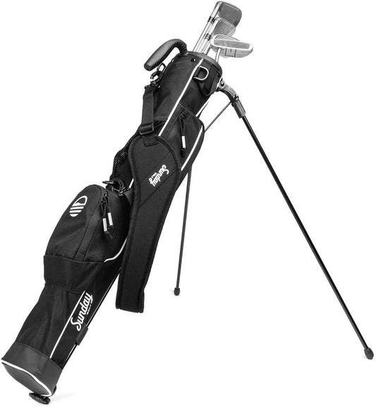 Lightweight Bag with Strap and Stand | Easy to Carry and Durable Pitch N Putt Golf Bag | Golf Stand Bag for the Driving Range, Par 3 and Executive Courses – 31.5"