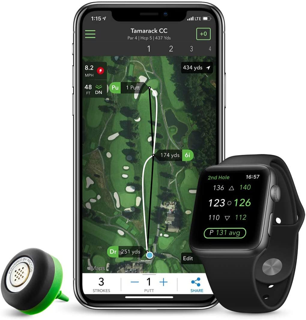 Arccos Caddie | Golf's Best on Course Tracking System Featuring the First-Ever A.I. Powered GPS Rangefinder