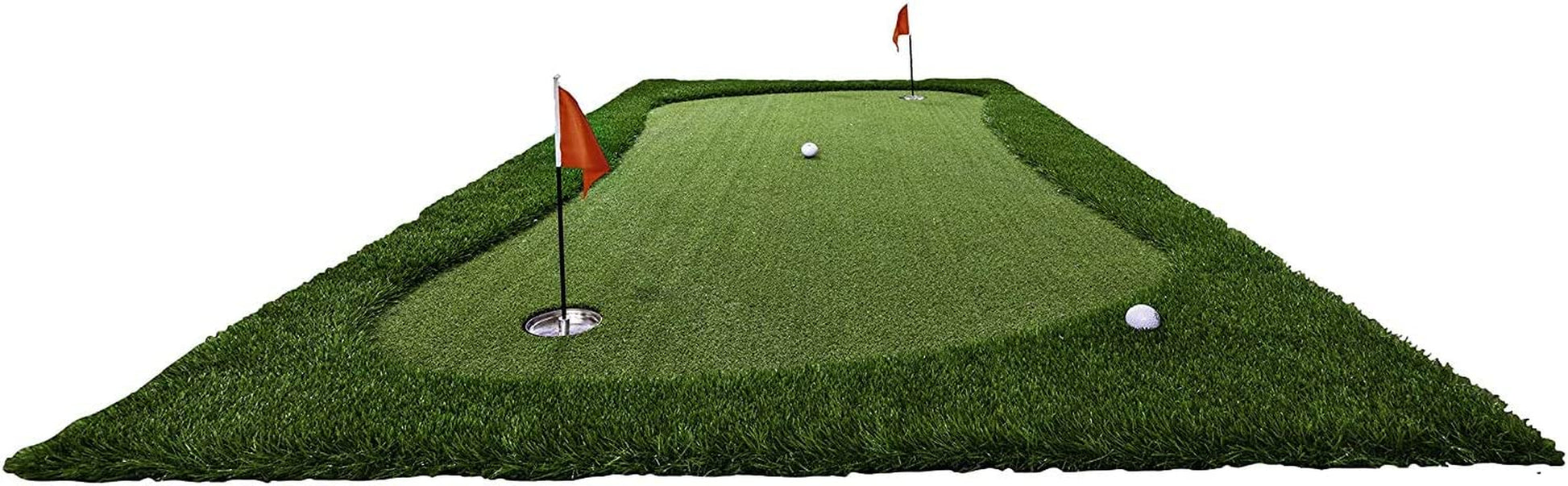 Professional Large Realistic Putting Training Mat, 4 Feet by 10 Feet (Green)