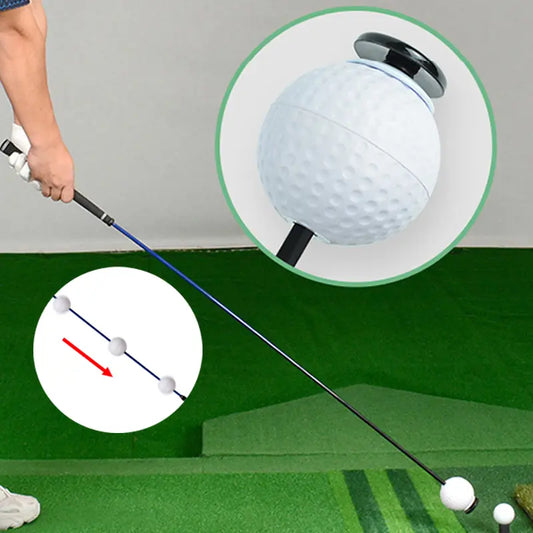 Golf Swing Speed Trainer with Magnetic Sliding Timing Ball