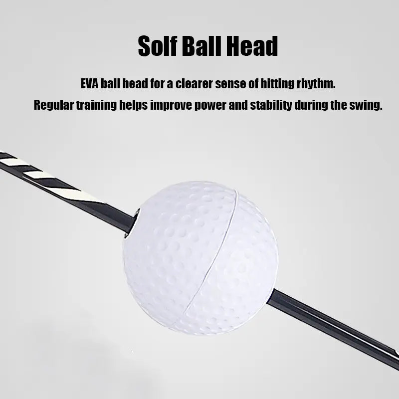 Golf Swing Speed Trainer with Magnetic Sliding Timing Ball