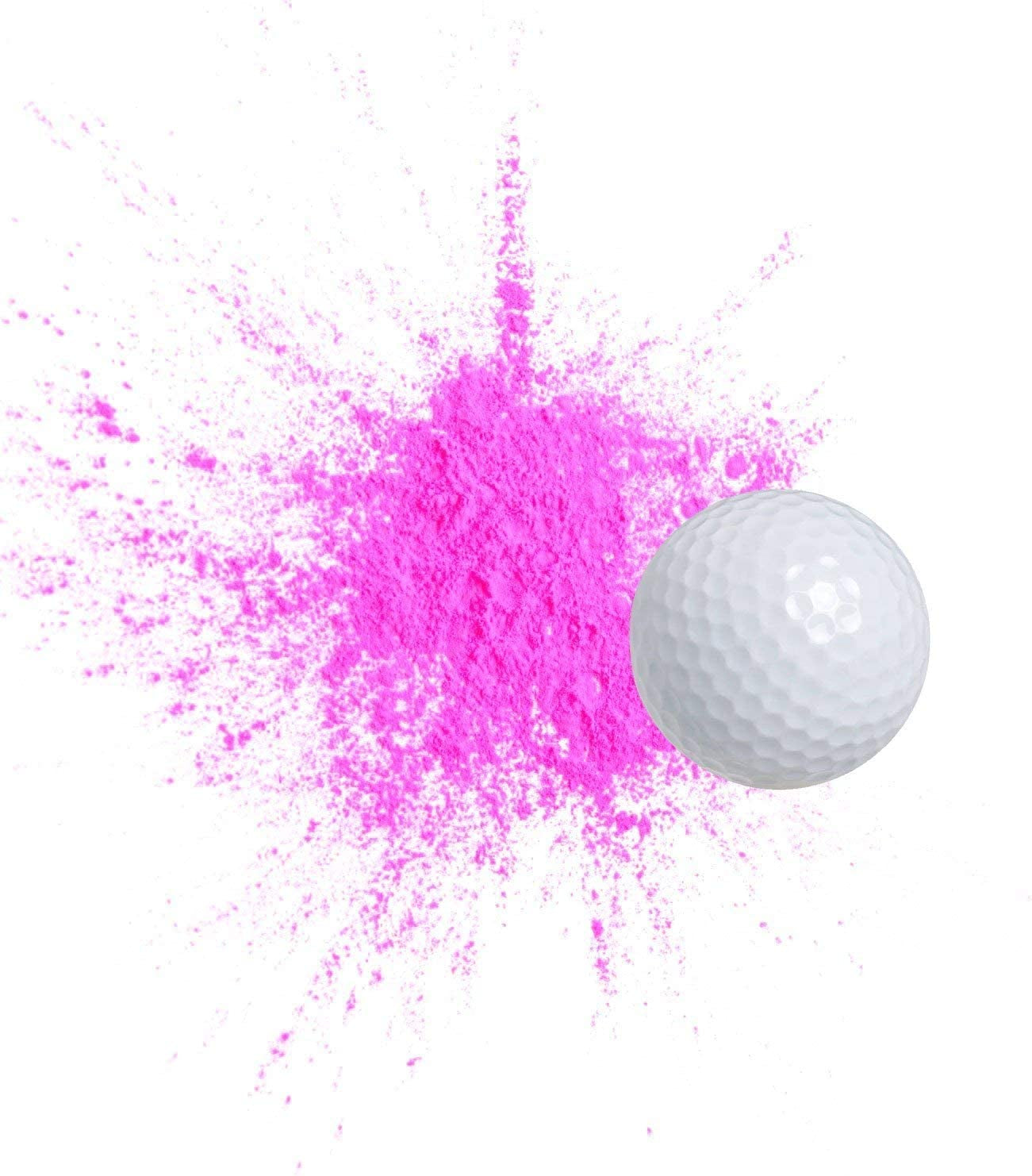 Exploding Trick Golf Balls | Gender Reveal Party Gag Gift for Golfers | Blue & Pink Exploding Golf Balls