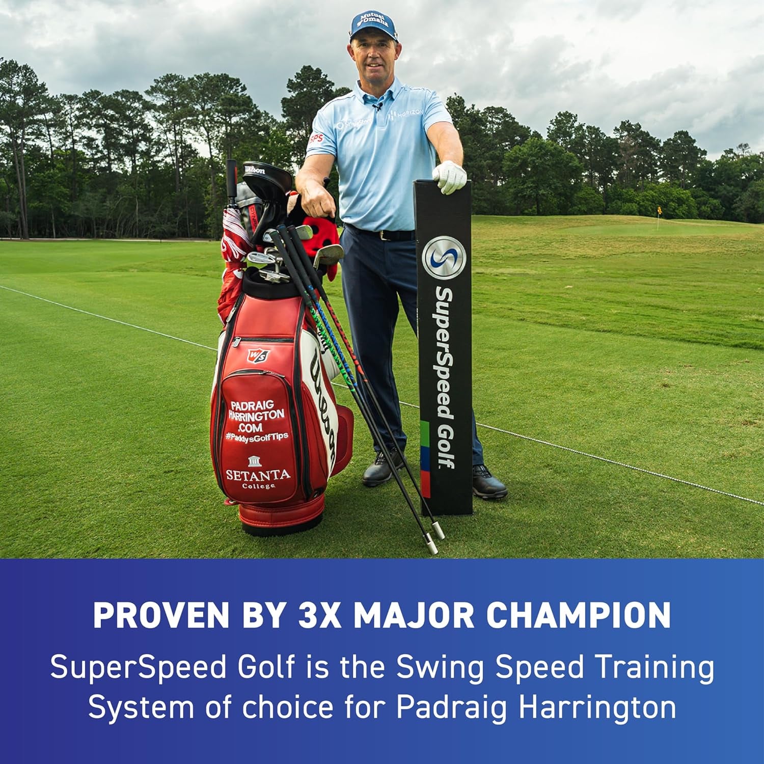 Swing Speed Training System | Gain Swing Speed and 20 Yards | Speed Sticks Used by Padraig Harrington