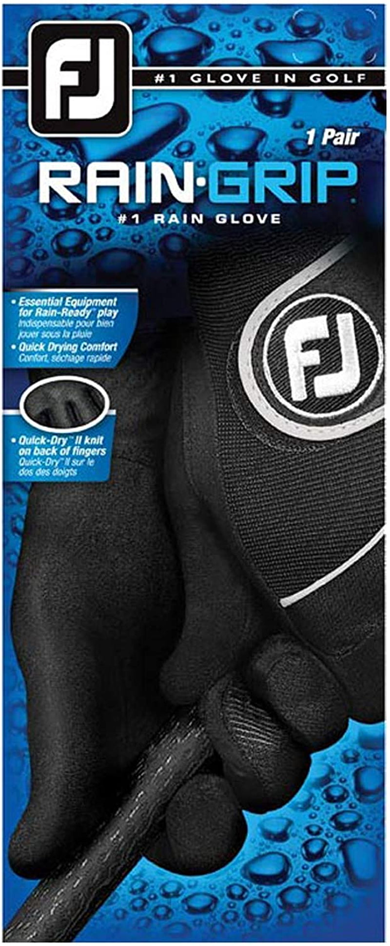 FJ Men's Raingrip Golf Gloves, Pair